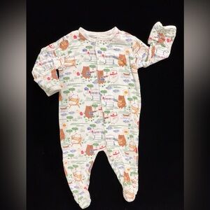 Magnetic Me BBQ Bears Modal Footie, Size NB